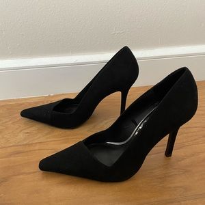 Zara Black Heels Size 39 New